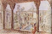 Jean-Paul Laurens Palace of the French Mission in Teheran china oil painting artist